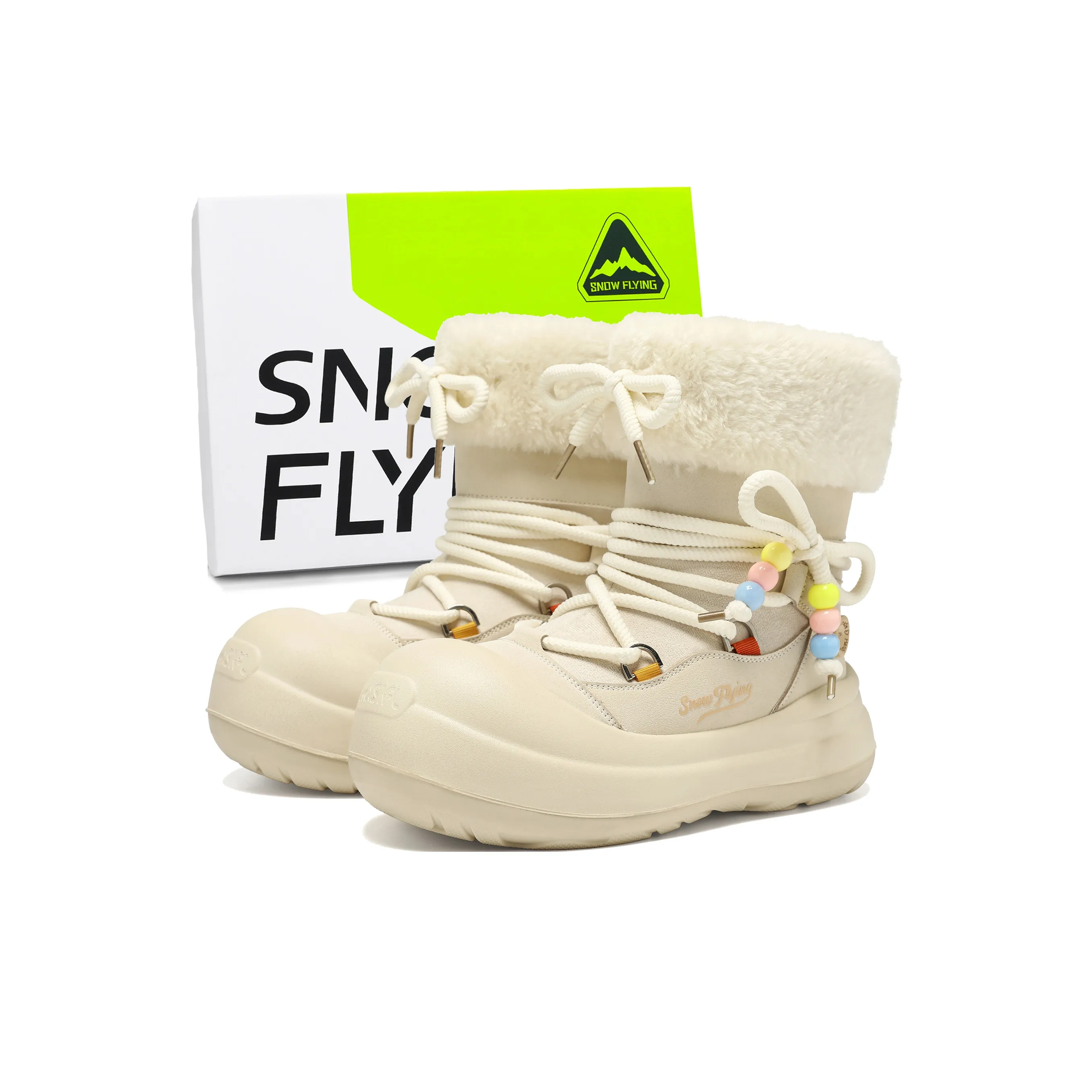 SNOW FLYING Зимняя коллекция тактических ботинок Crew Сноубутсы Унисекс