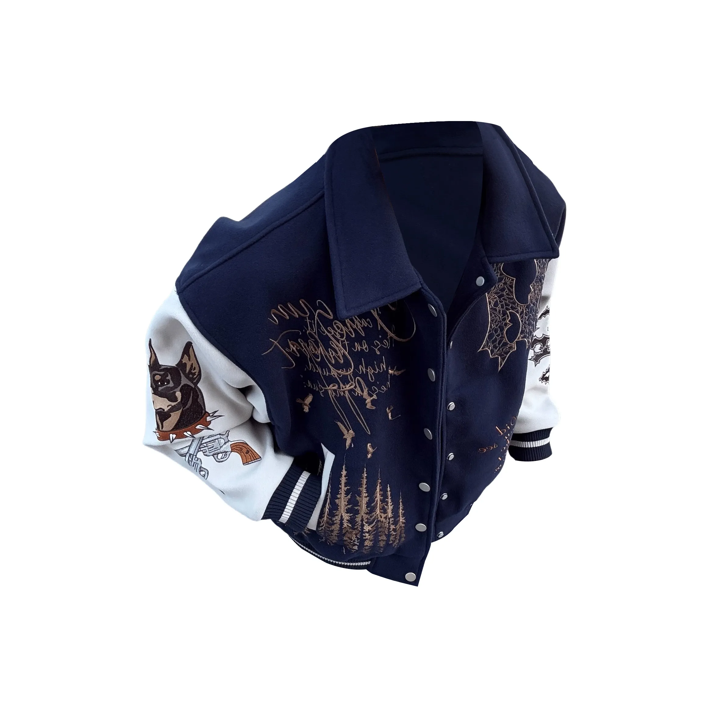 ICEGZ37 Темно-синий Унисекс Куртки