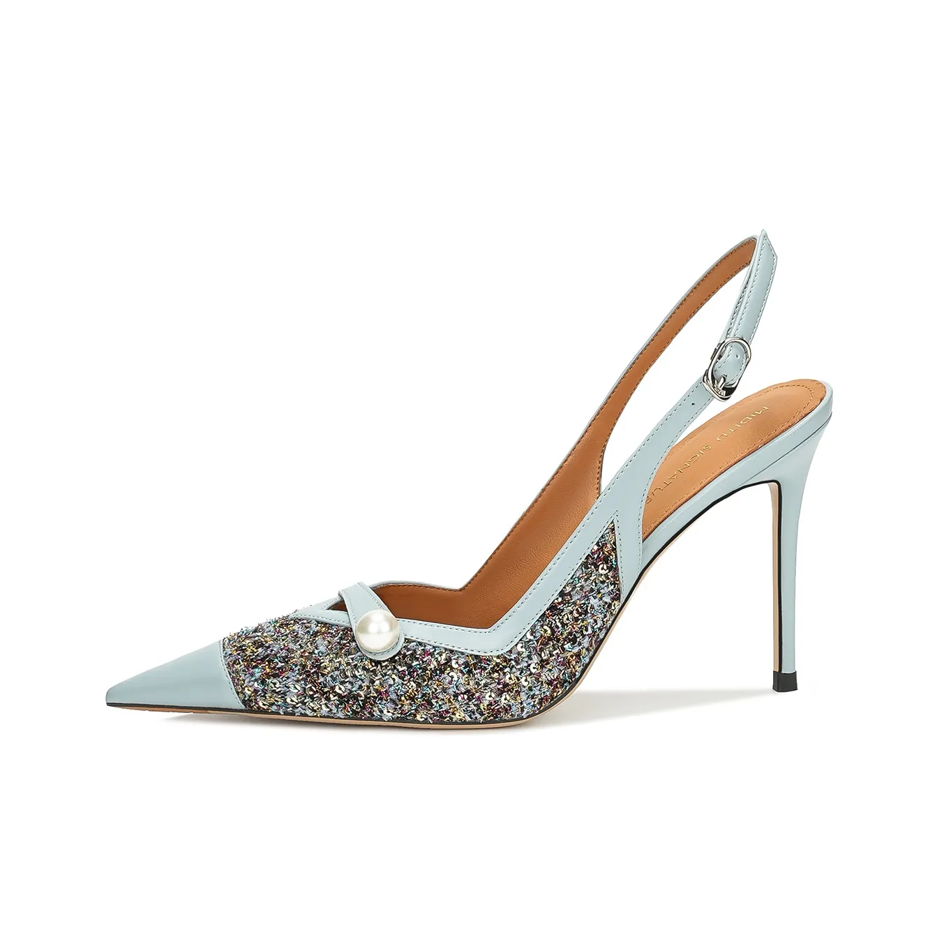 Beige Dale Повседневная обувь на высоком каблуке без подкладки 9 см женская 2025