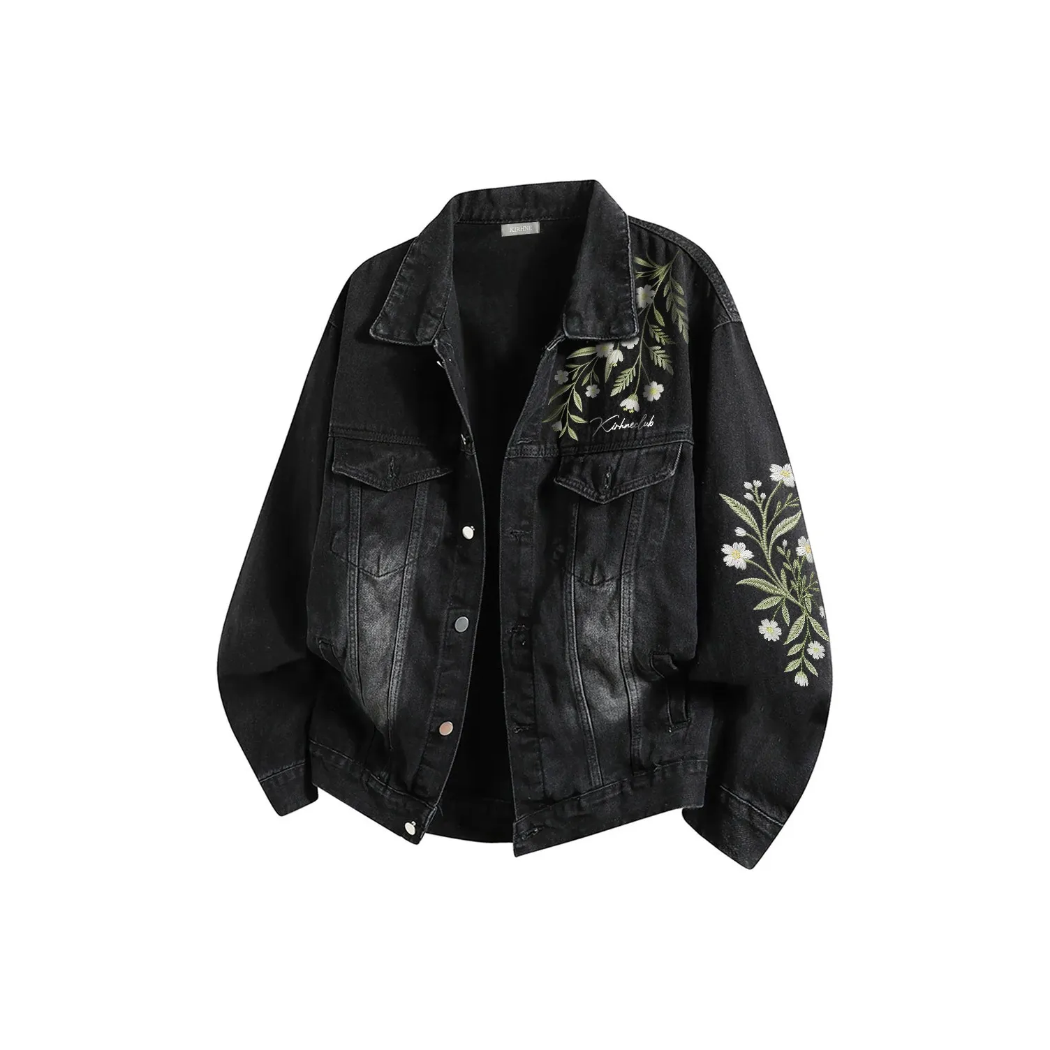 KIRHNE Унисекс Джинсовые Куртки