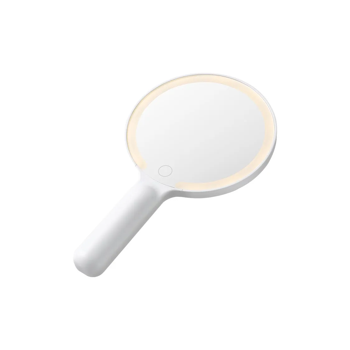 Luo Youte Все LED Зеркало для макияжа Ручное Карманное Зеркальце с Светом Vanity Спальня Карманное Зеркальце