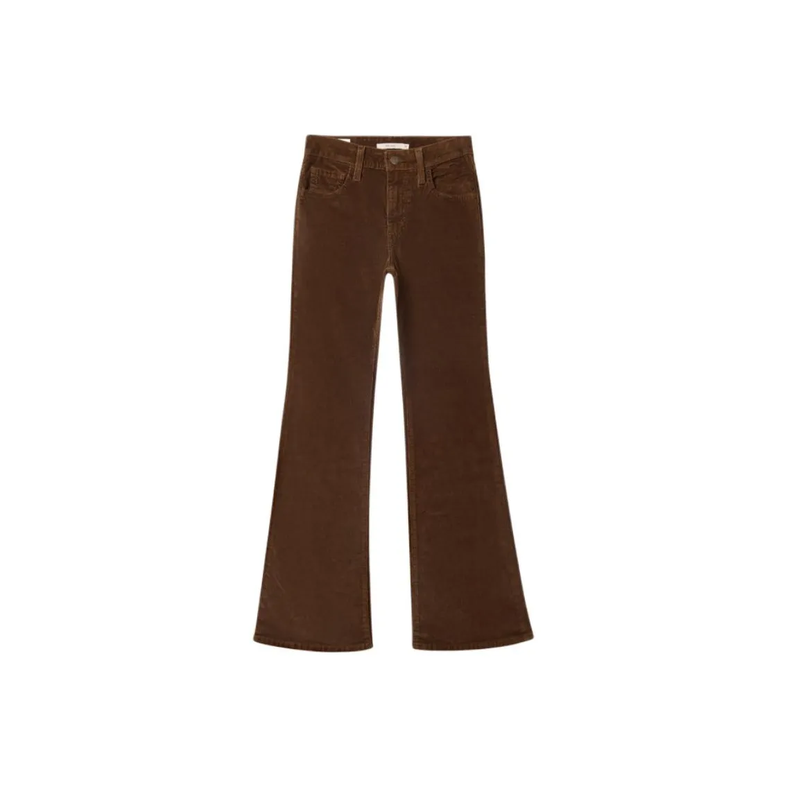 Levis Темно-коричневые Женские Повседневные Брюки