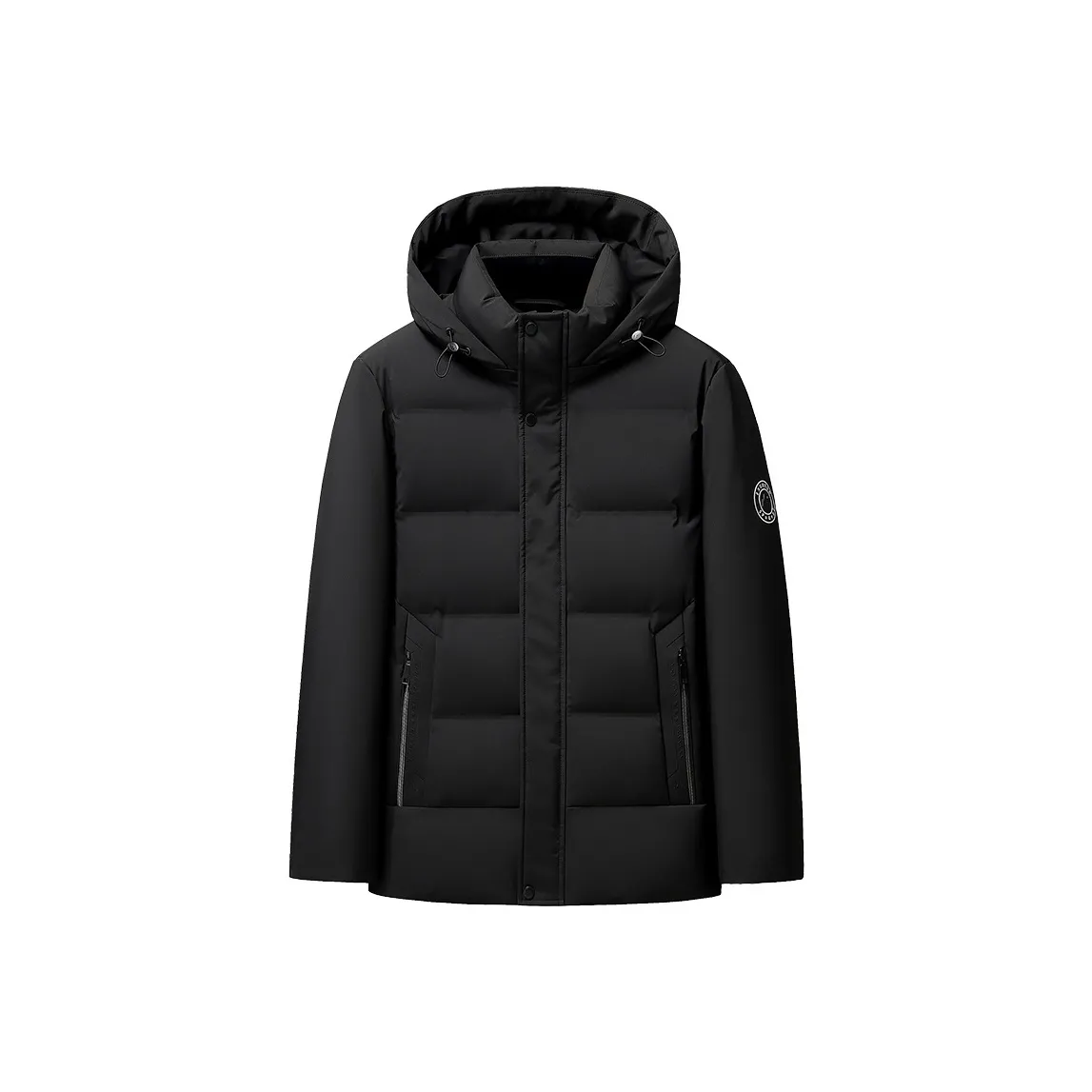 COMBO Зимний Утолщенный Теплоизоляционный Гусиный пух Пальто с капюшоном Пуховик Мужской