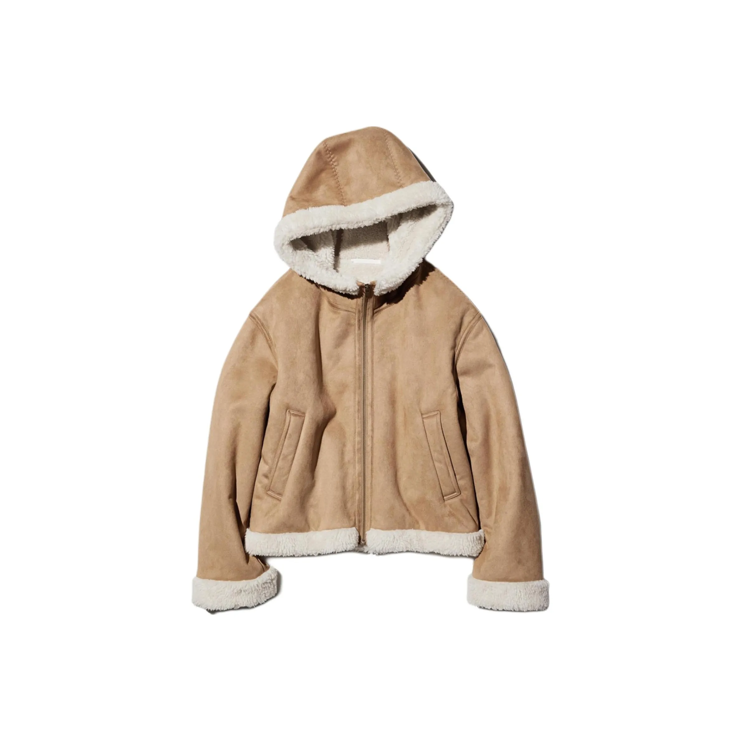 UNIQLO Бархат Feel Пальто Женское