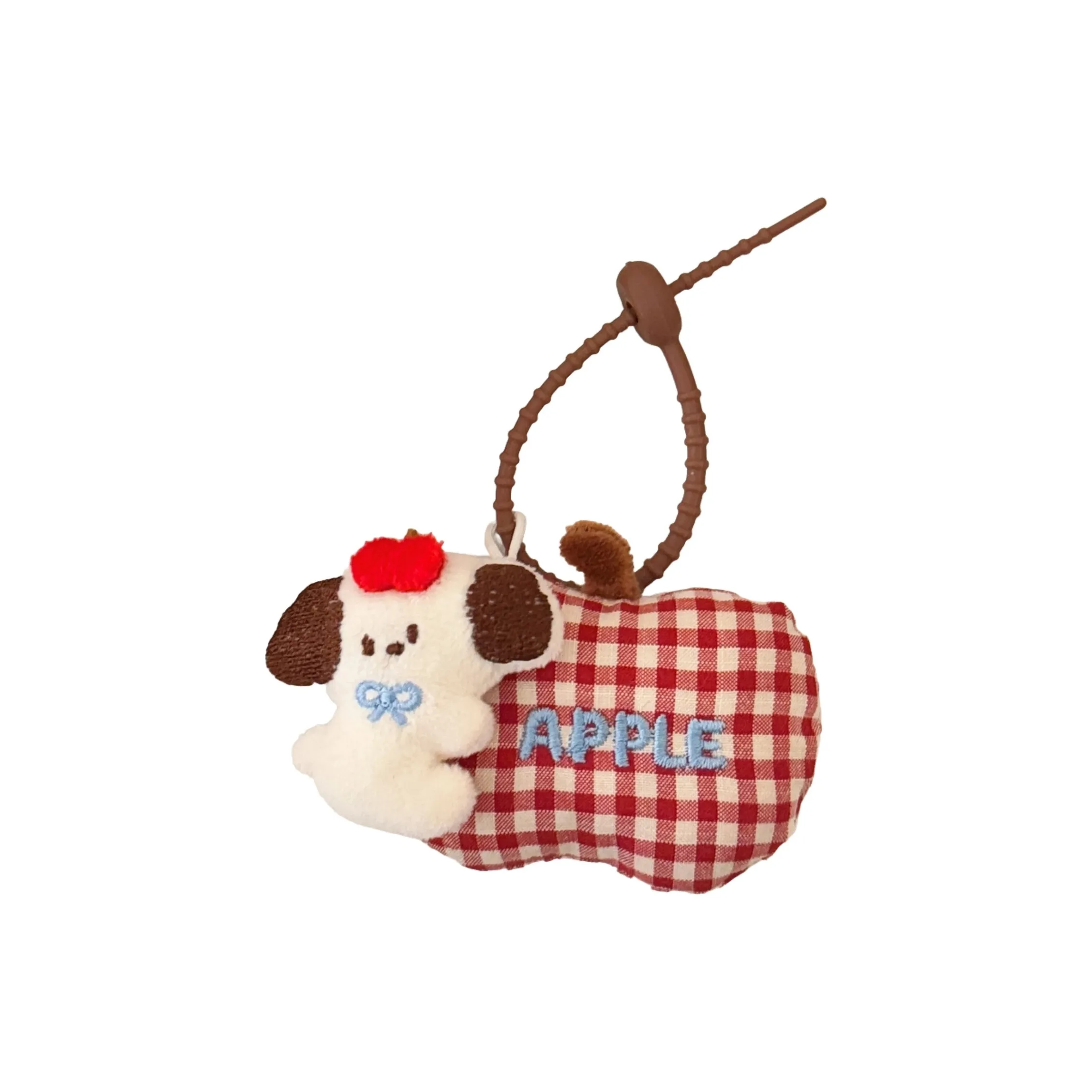 CHUNTUSHU Шарф Apple Puppy Plush Подвеска 6 см Высота