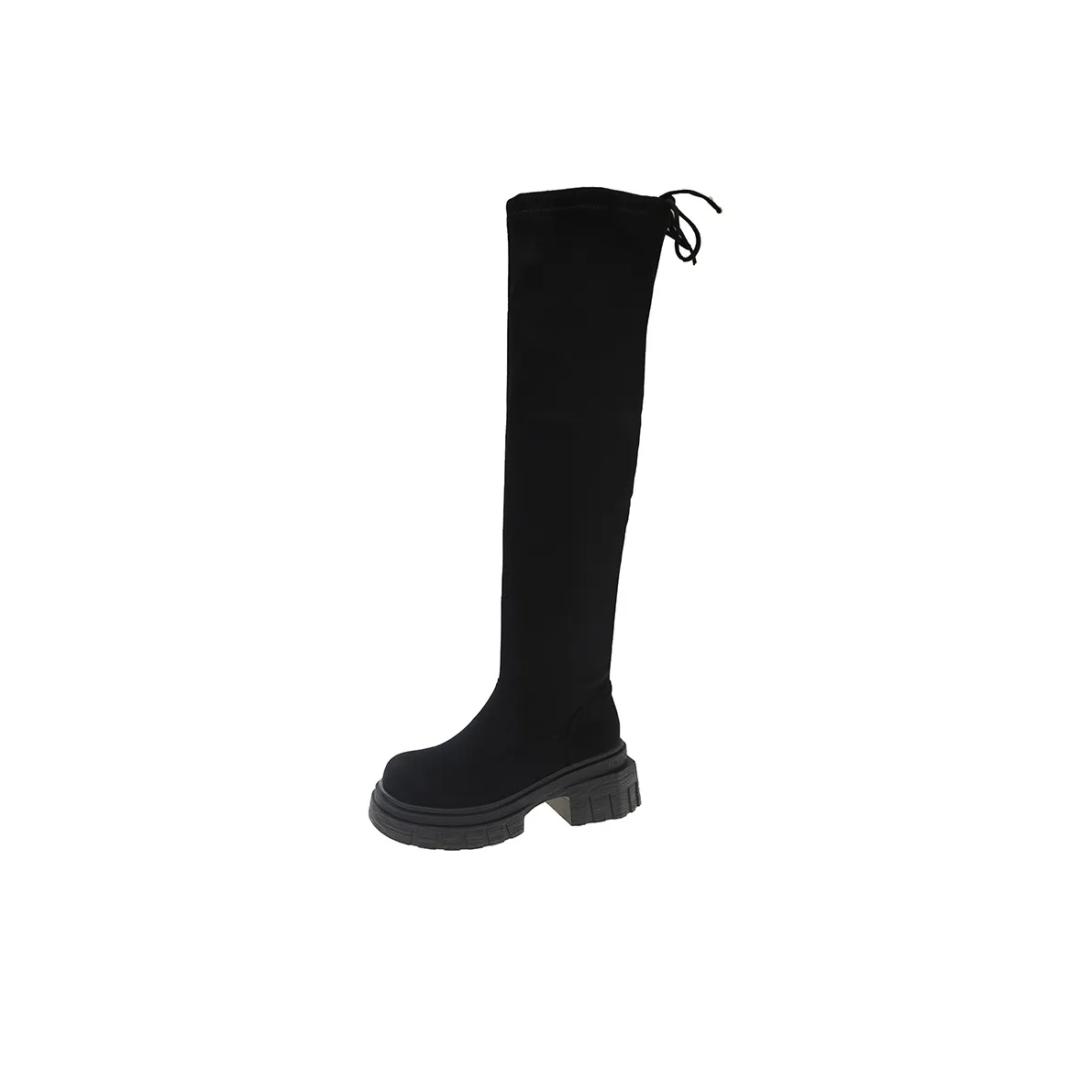 TATAYA Over The Knee Boots Black Women's