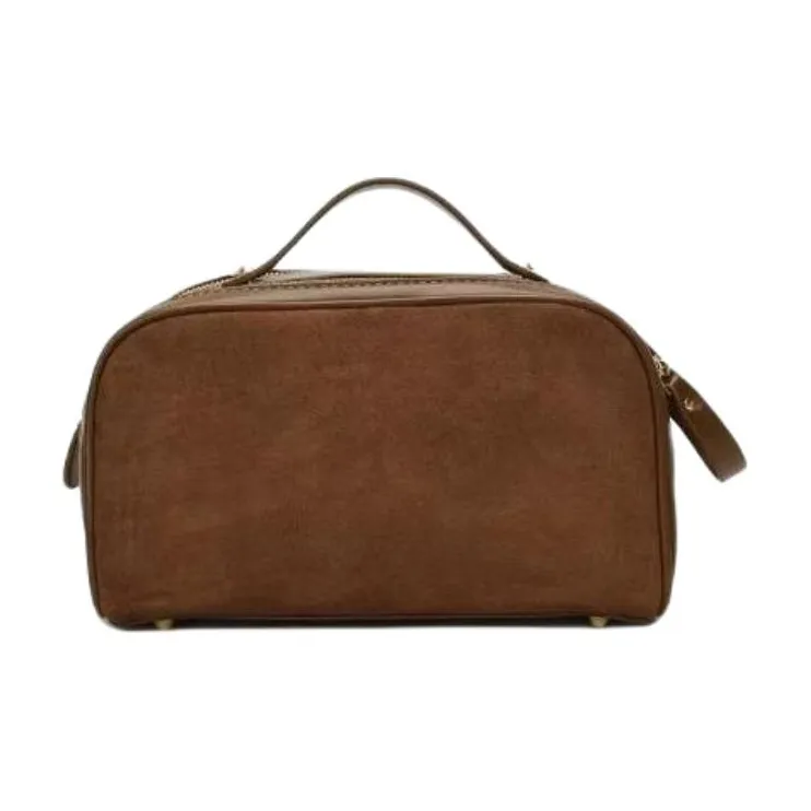 DIFFERENT FACES ПУ (полиуретан) Путешествие Мешок для хранения Унисекс Коричневый