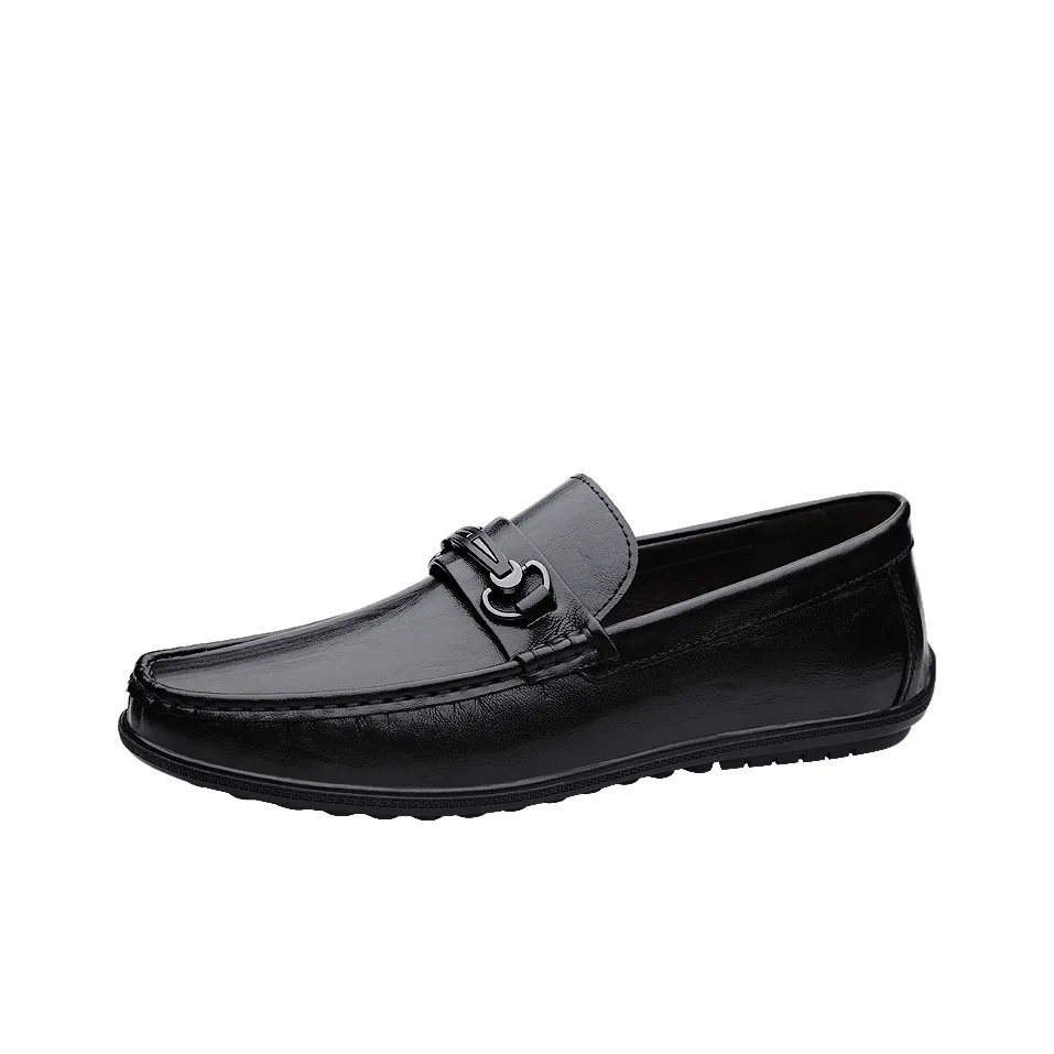 H2 Эксклюзивная Модная Британская Обувь для Мужчин Модная Удобная Универсальная Обувь Мужские Лоферы с Резиновым Отложением Мужская