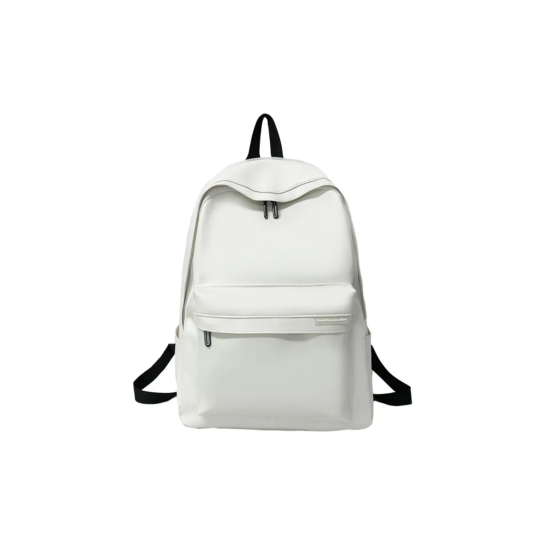 Single Warehouse ПУ (полиуретан) Рюкзак Стандартный Унисекс Белый Розовый Черный