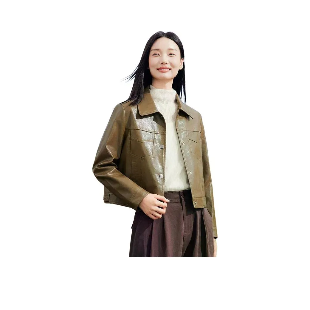 Fragment Leather Jacket Women's