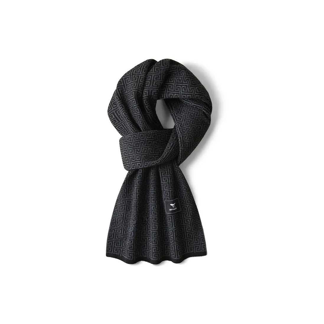 SEPTWOLVES Шарф из овечьей шерсти QPL Унисекс