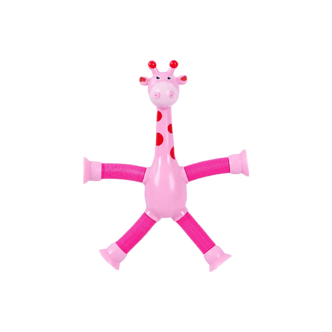 Yi Jia Ai Suction Чашка Жираф Робот Выдвижной Универсальный Светильник Вверх Двигающийся Трубка Креативная Игрушка