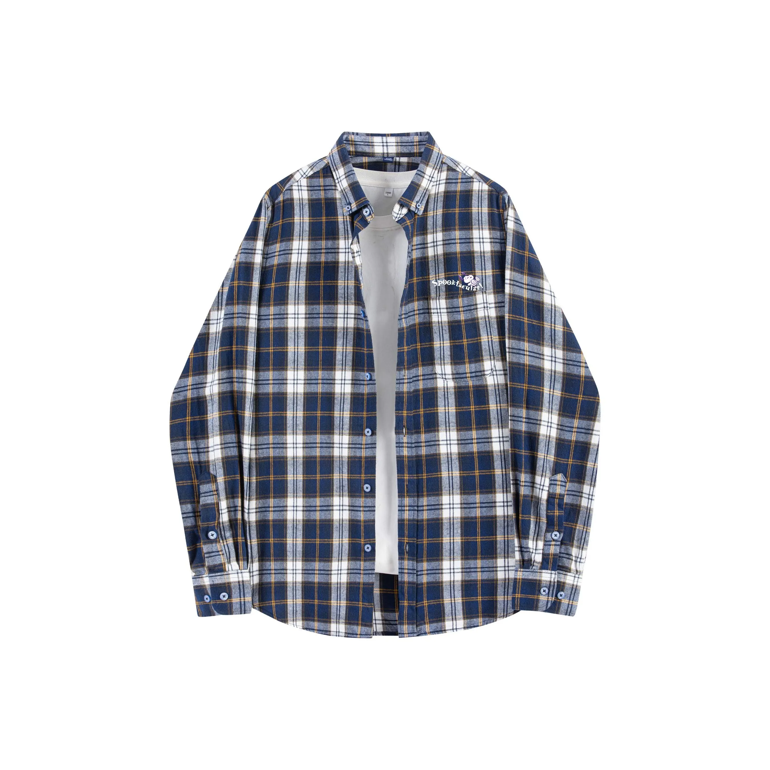 SNOOPY Длинный рукав рубашка унисекс