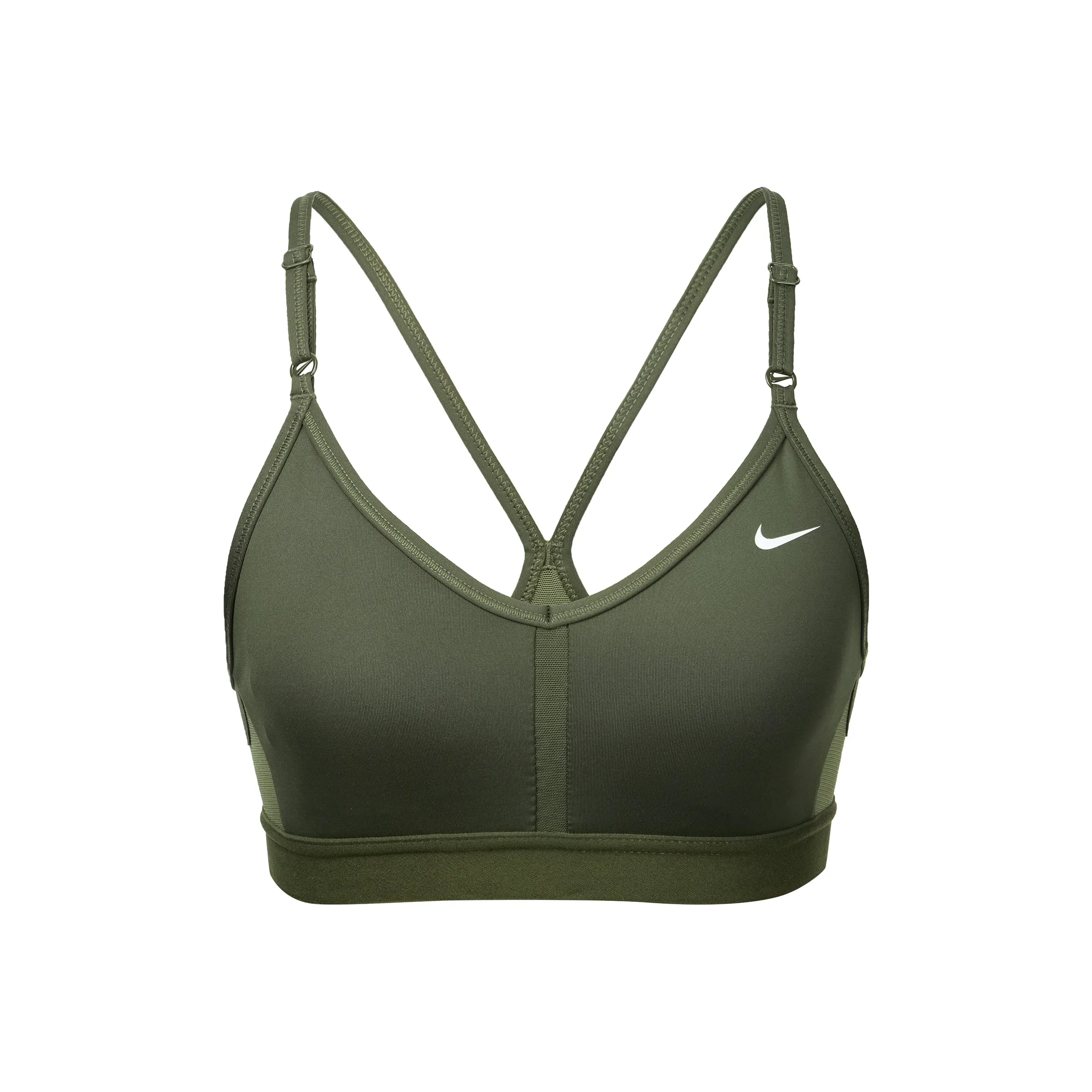 Nike Dri Fit Спортивное белье Женское Армейский зеленый