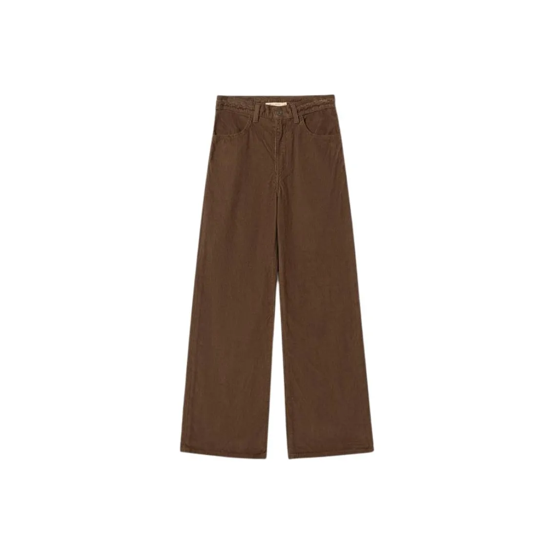 Levis Коричневые Женские Повседневные Брюки