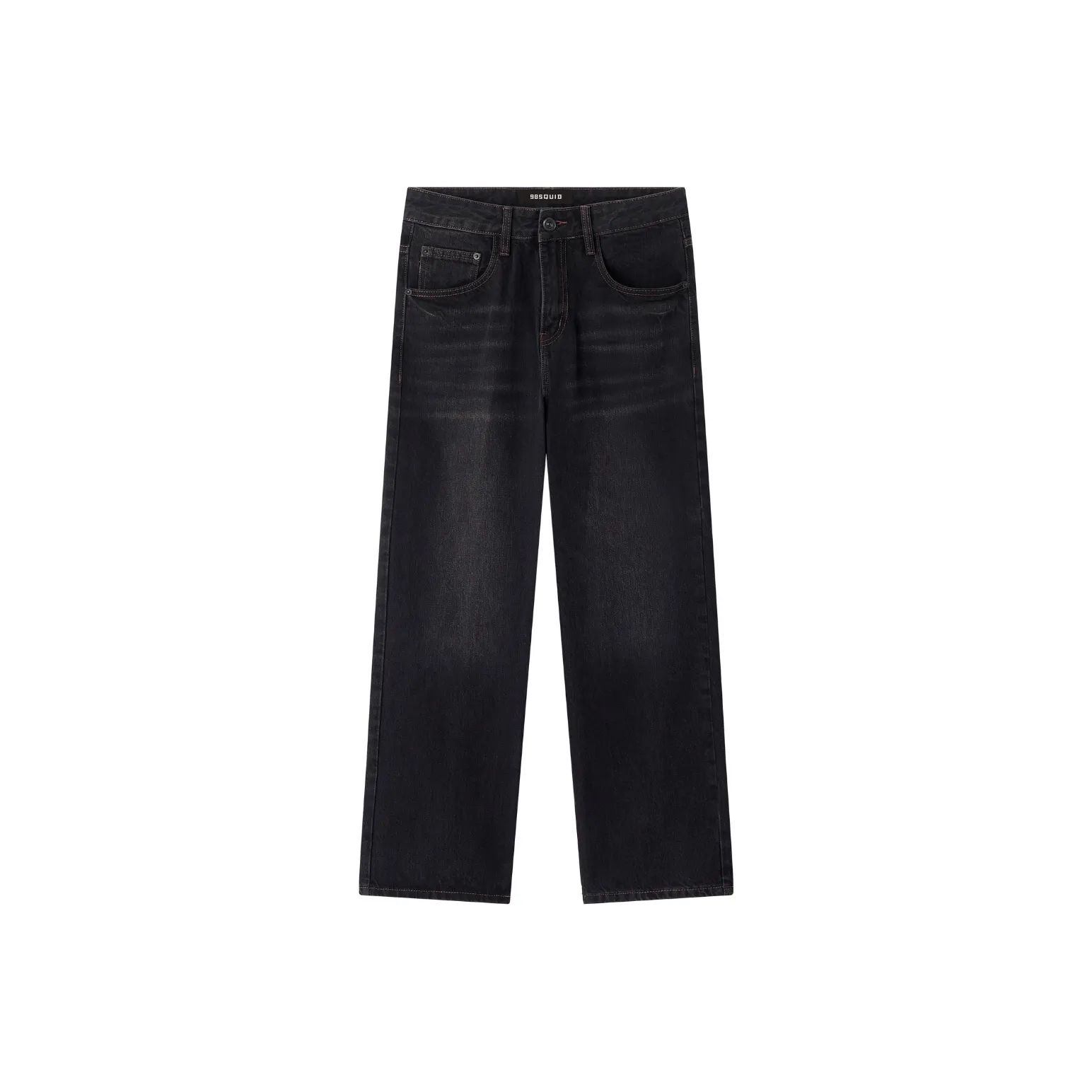 98SQUID Черные Унисекс Джинсы