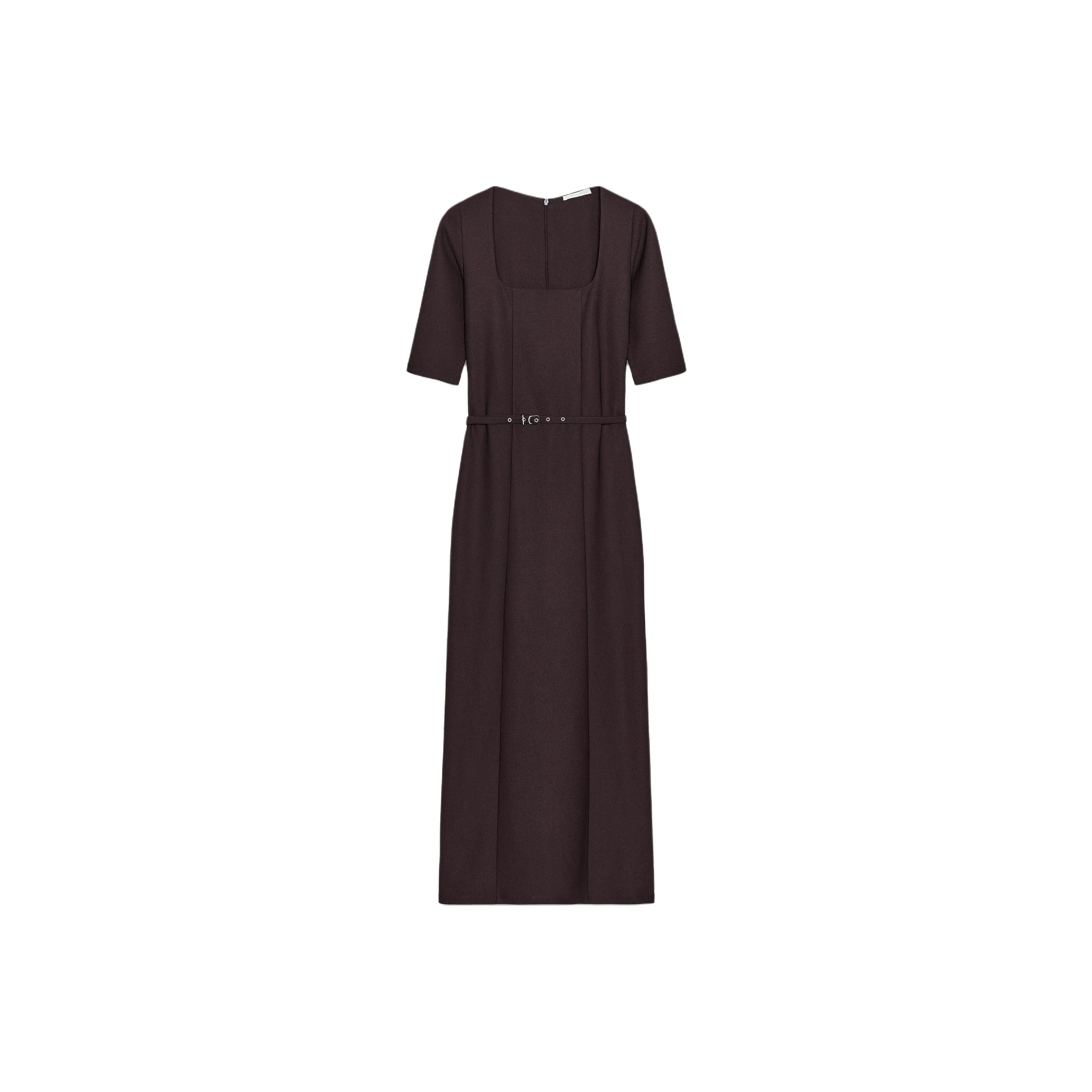 ZARA Короткое платье с короткими рукавами женское