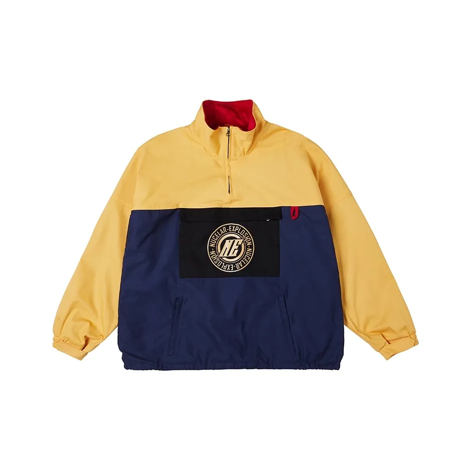 NUCLEAR EXPLOSION Воротник-стойка Флис Куртки Пальто Унисекс