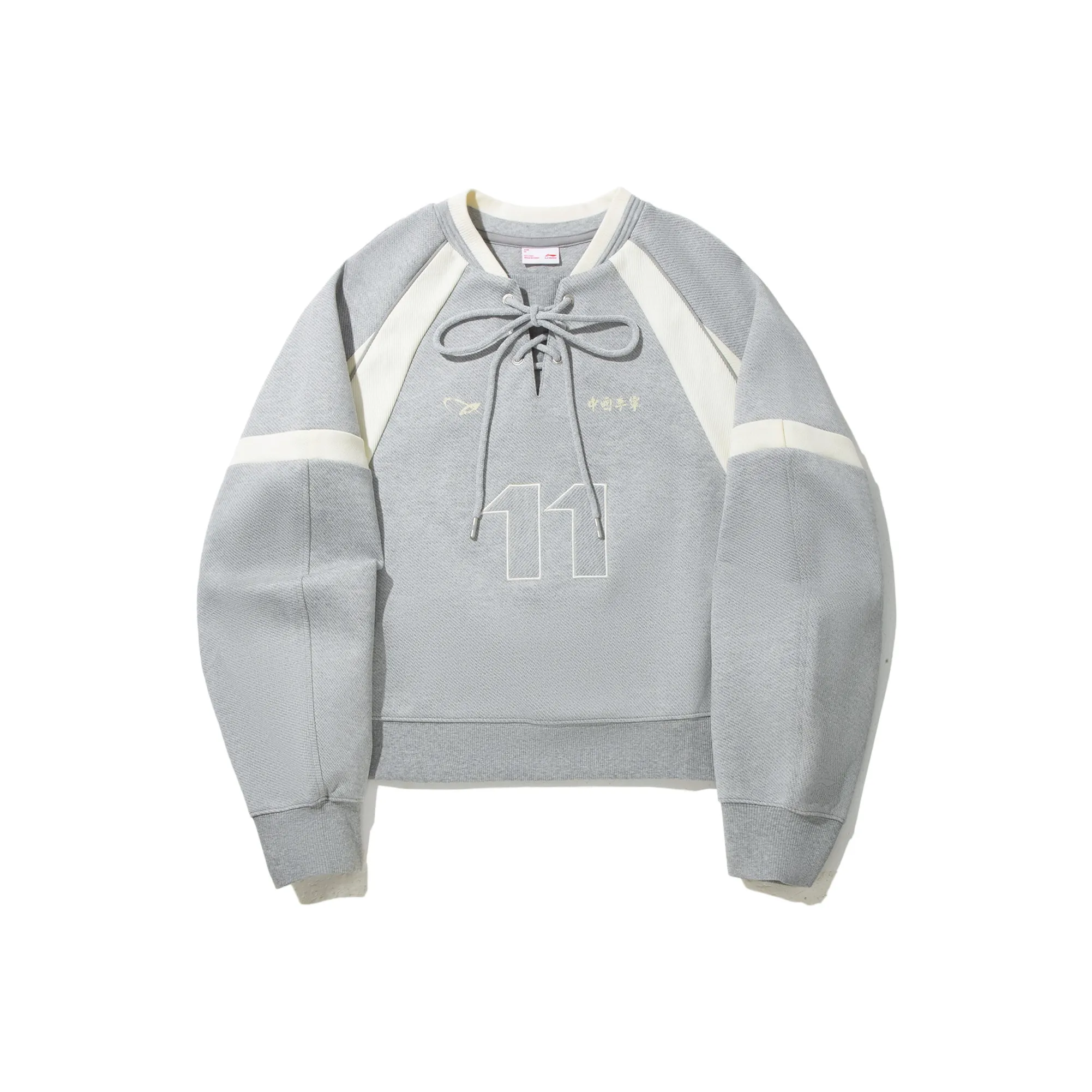 Лайнер Фотиния Серый Shark Кожаный Серый Мать Жемчужный Белый Женский Свитшот