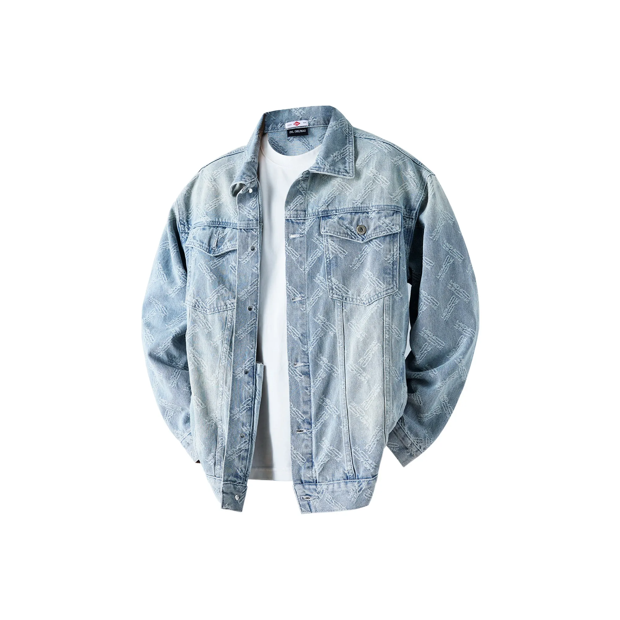 Lee Cooper Весенний и Осенний Деним Куртка Мужская