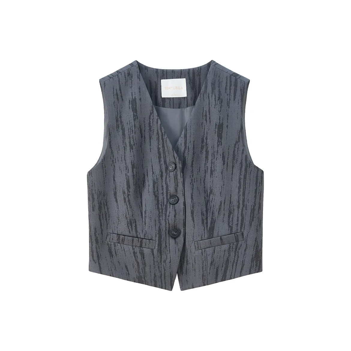 SENTUBILA Темно-серый Женский жилет