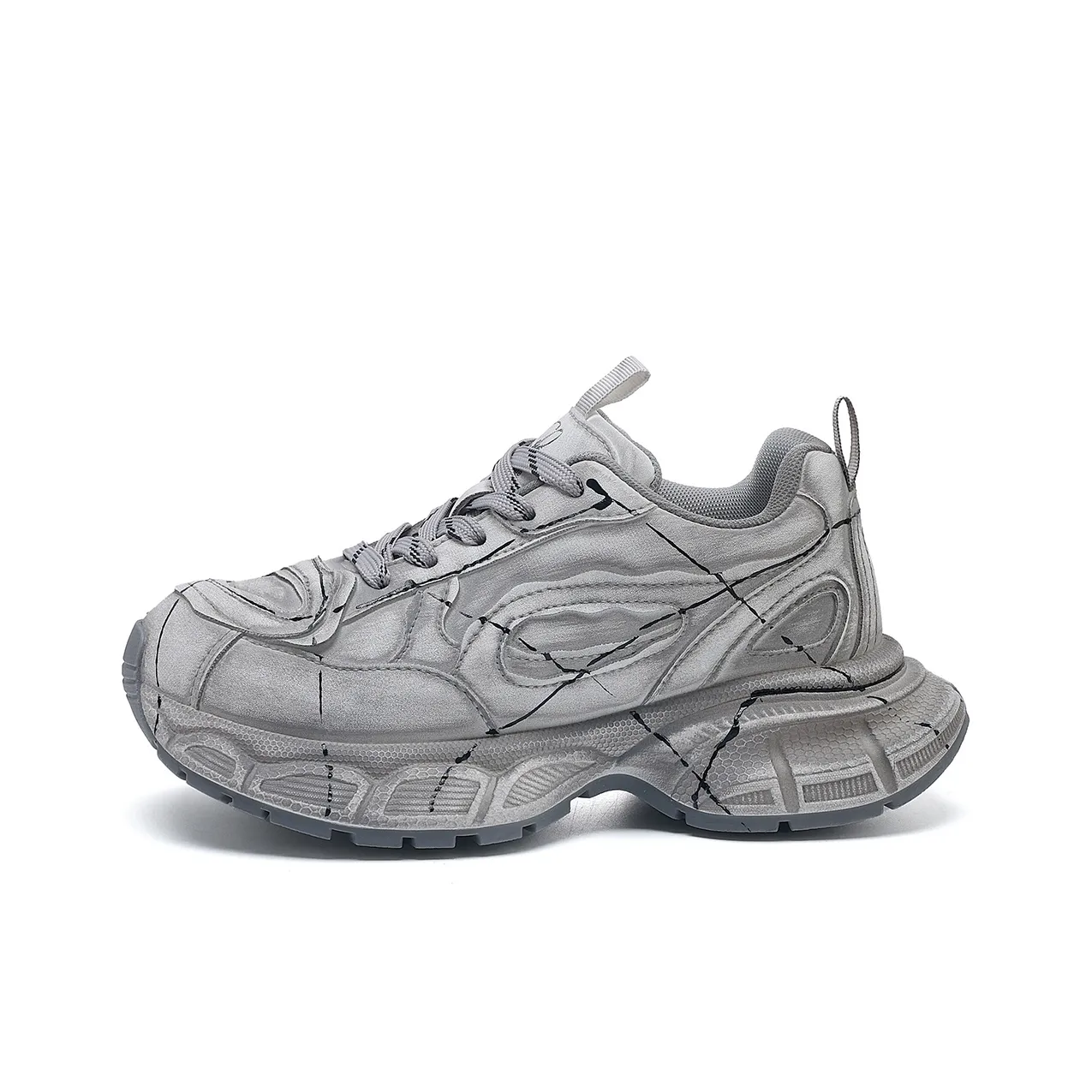 La Chapelle Износостойкий и Легкий Низкий Топ Кроссовки с Толстой Подошвой Женские