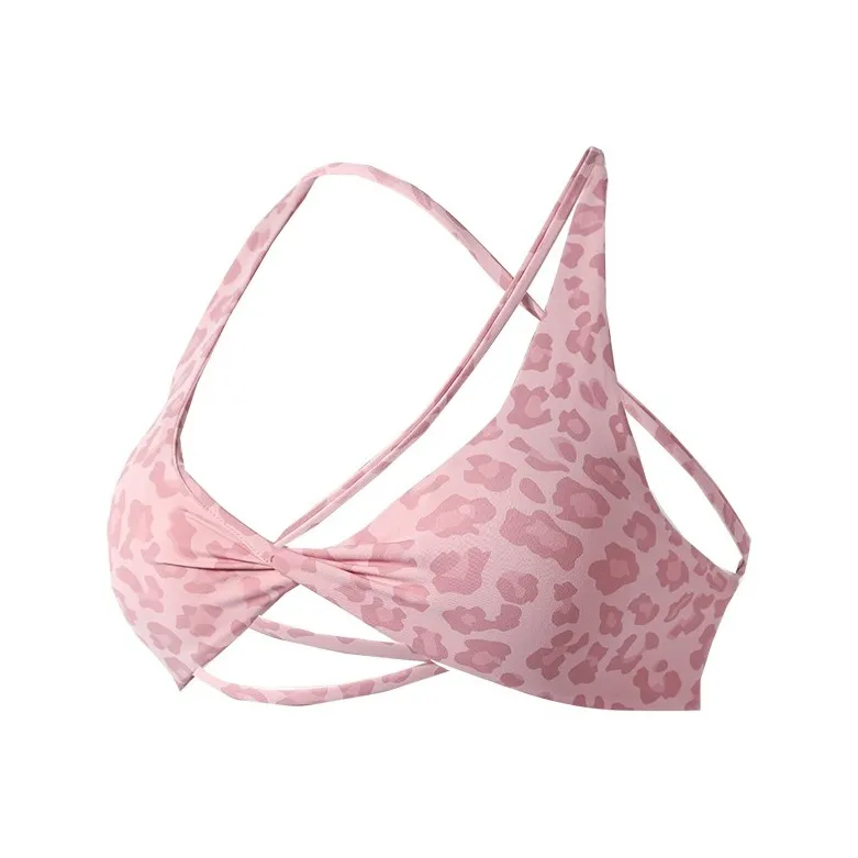 Run it Kaka Леопардовый принт Розовый Женские Спортивное белье