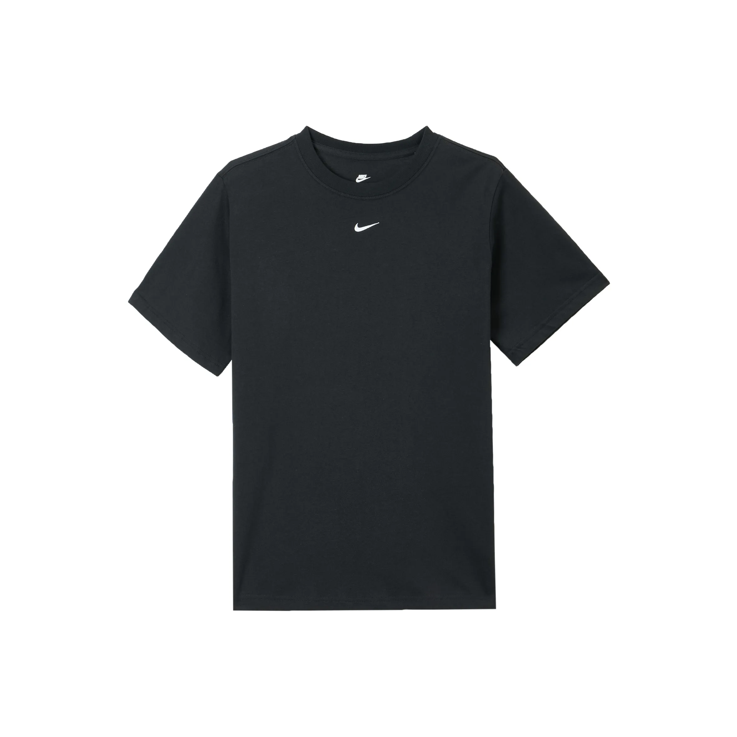 nike Sportswear Т-рубашка с оборванным рукавом женская черная