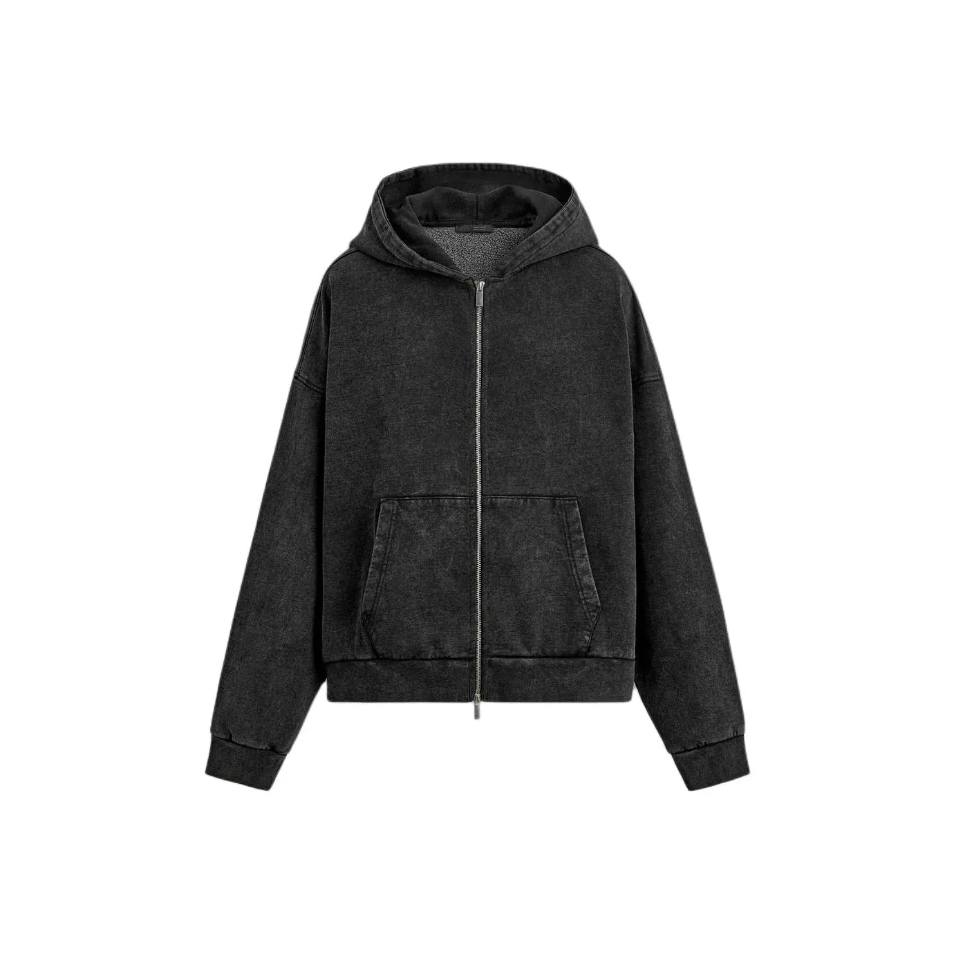 ZARA Темно-серый Мужской Свитшот