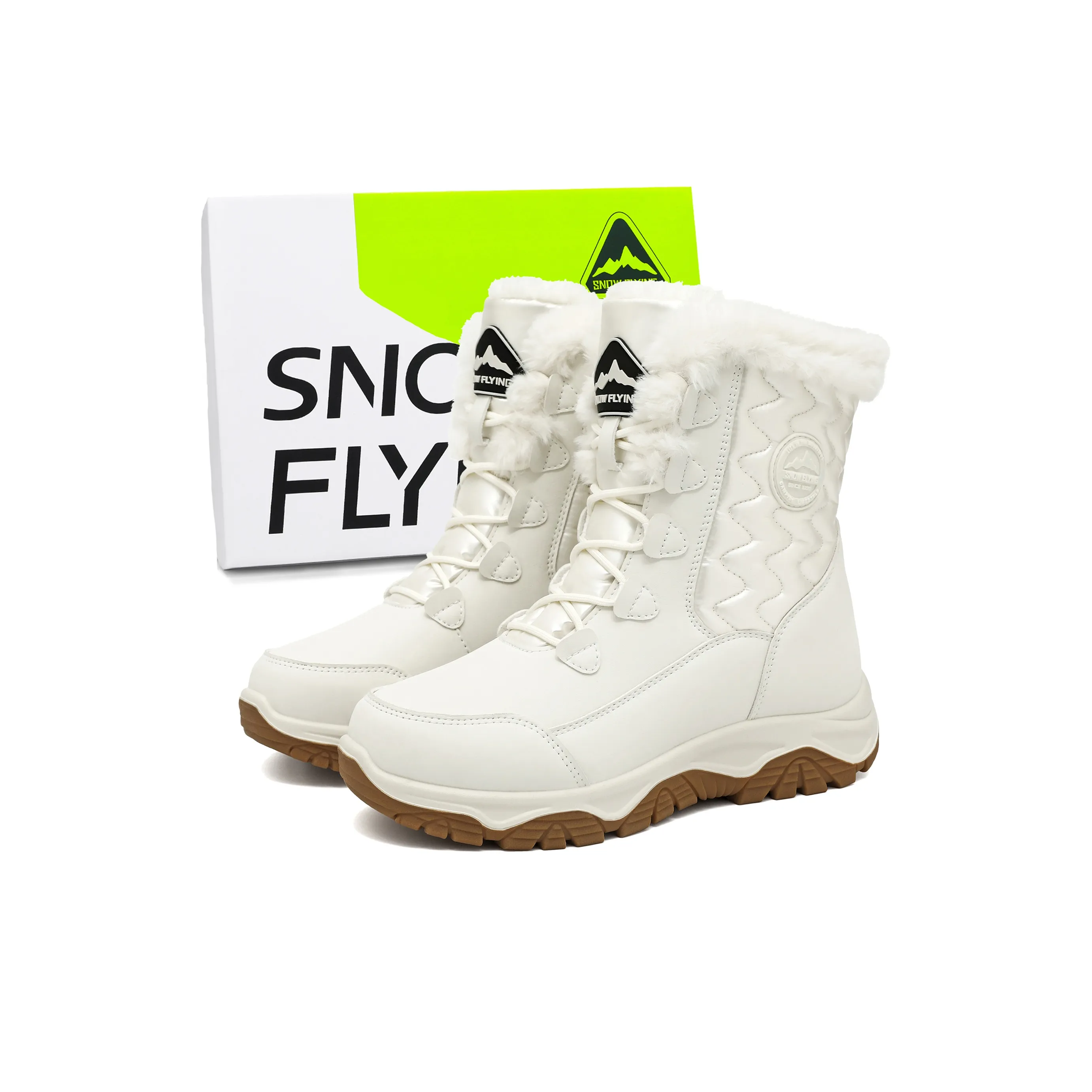 SNOW FLYING Зимняя коллекция тактических ботинок Crew Сноубутсы Унисекс