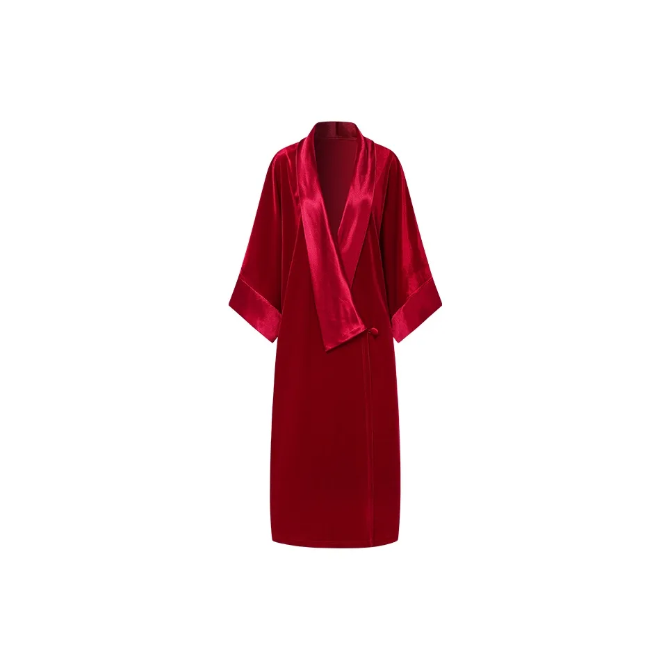 CICADAHOME Осенний халат для сна женский