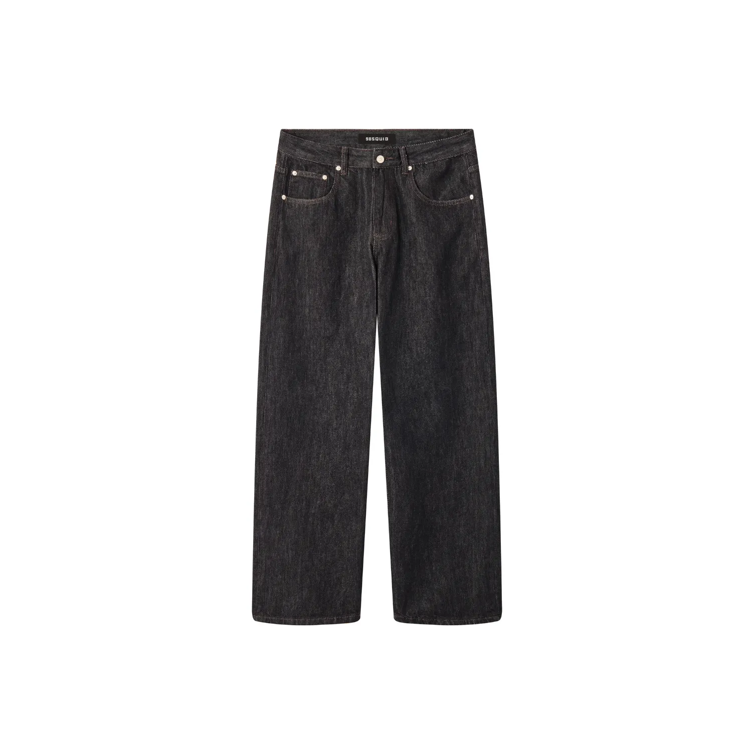 98SQUID Черный Оригинальный Джинсовый Унисекс Джинсы