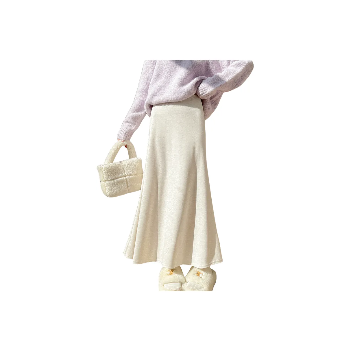 Lan Miao Повседневная длинная юбка для женщин