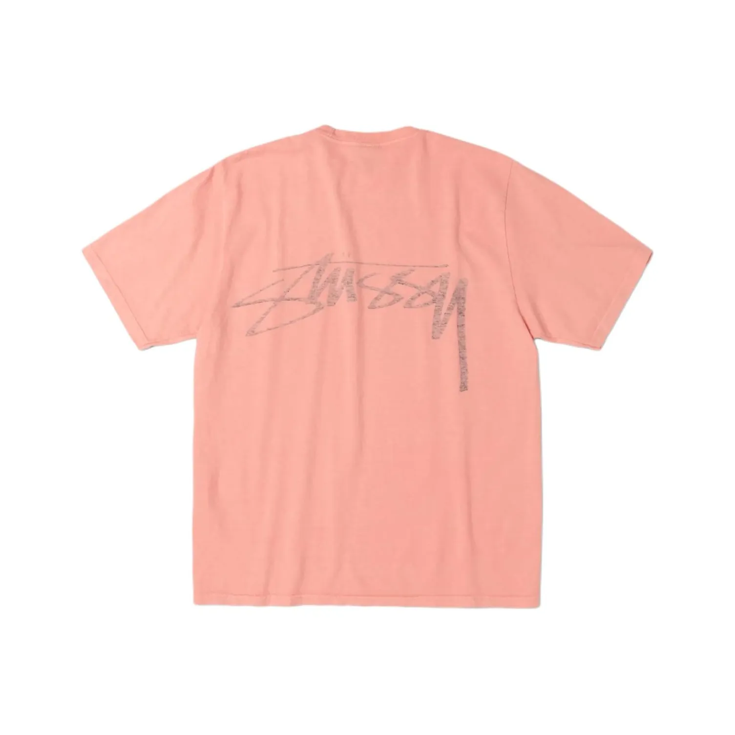 Stussy FW25 SMOOTH REVERSE Tee ПИГМЕНТ Окрашенная Рубашка Унисекс