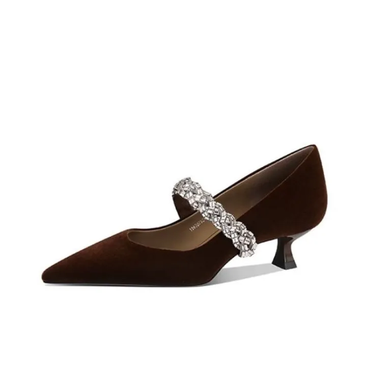 JESSICA SOPHIA Туфли Мэри Джейн с узким каблуком Женские