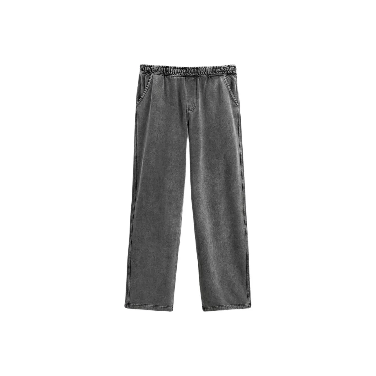 ZARA Light Gray Men's Casual Pants ZARA Светло-серые Мужские Повседневные Штаны