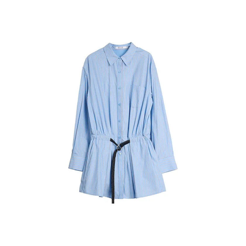 ELLE Длинное платье с длинными рукавами женское