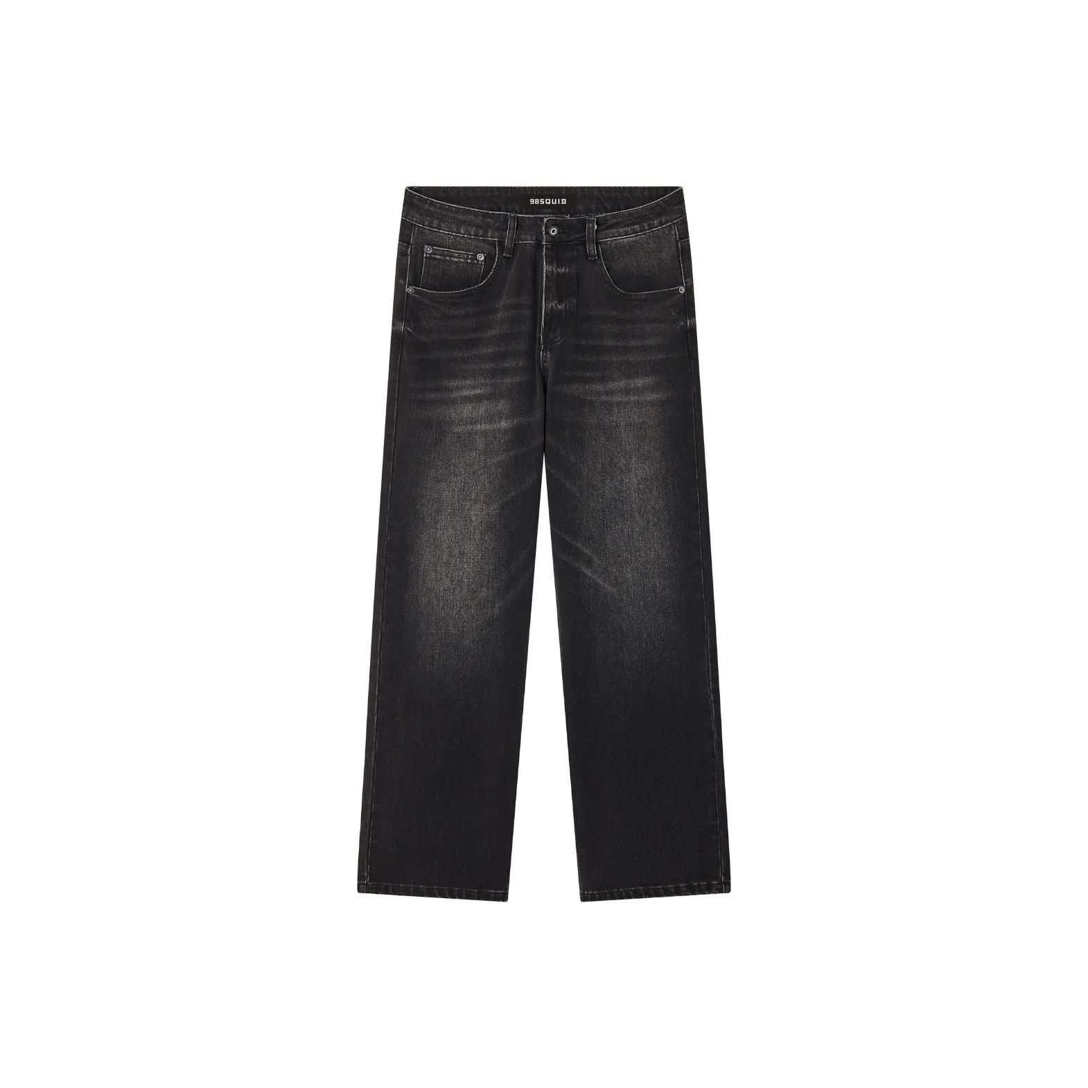 98SQUID Черные Унисекс Джинсы