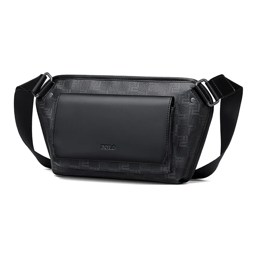 POLO PVC Sling Bag Standard Men's Multicolor