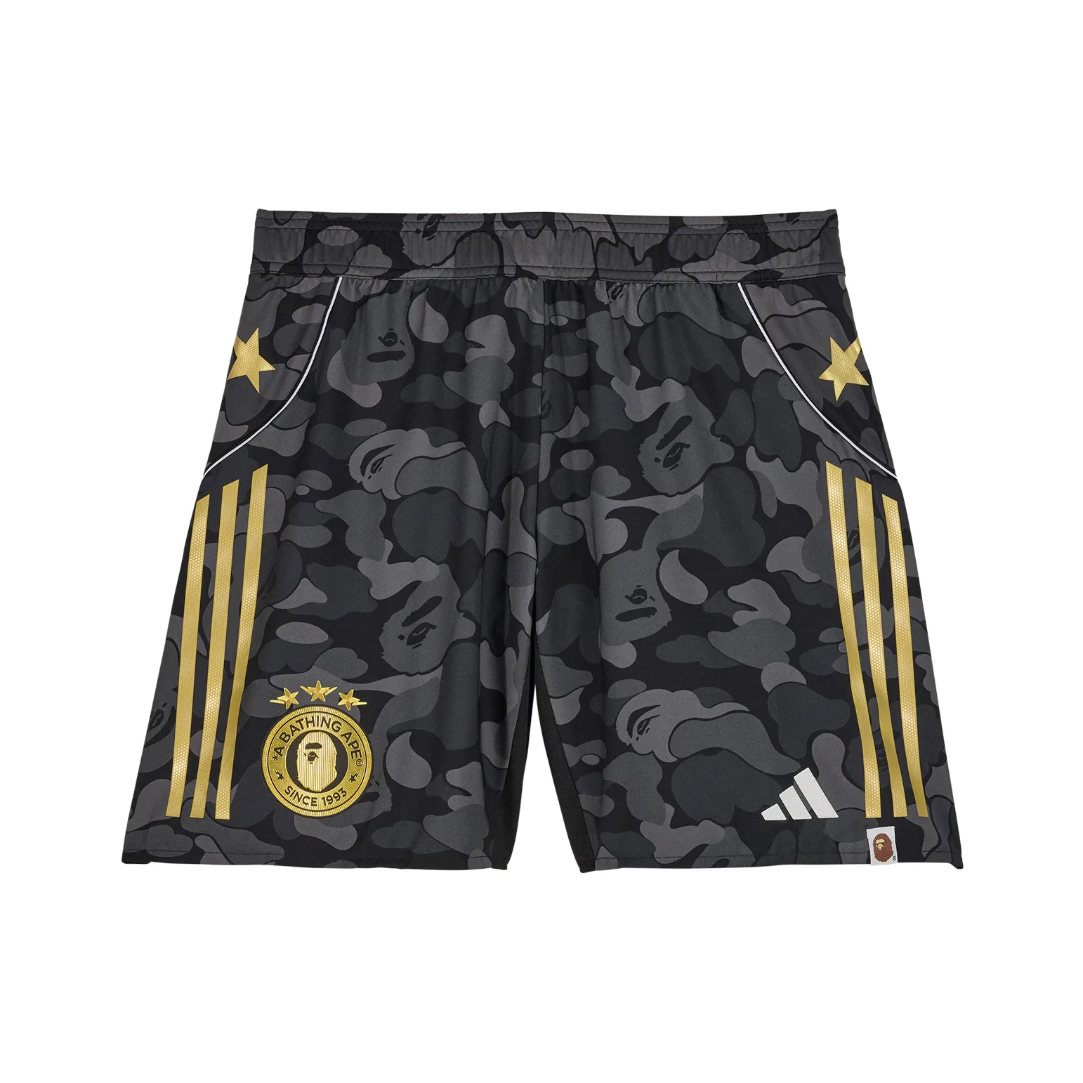 Adidas x A BATHING APE FW25 Спортивные шорты Унисекс