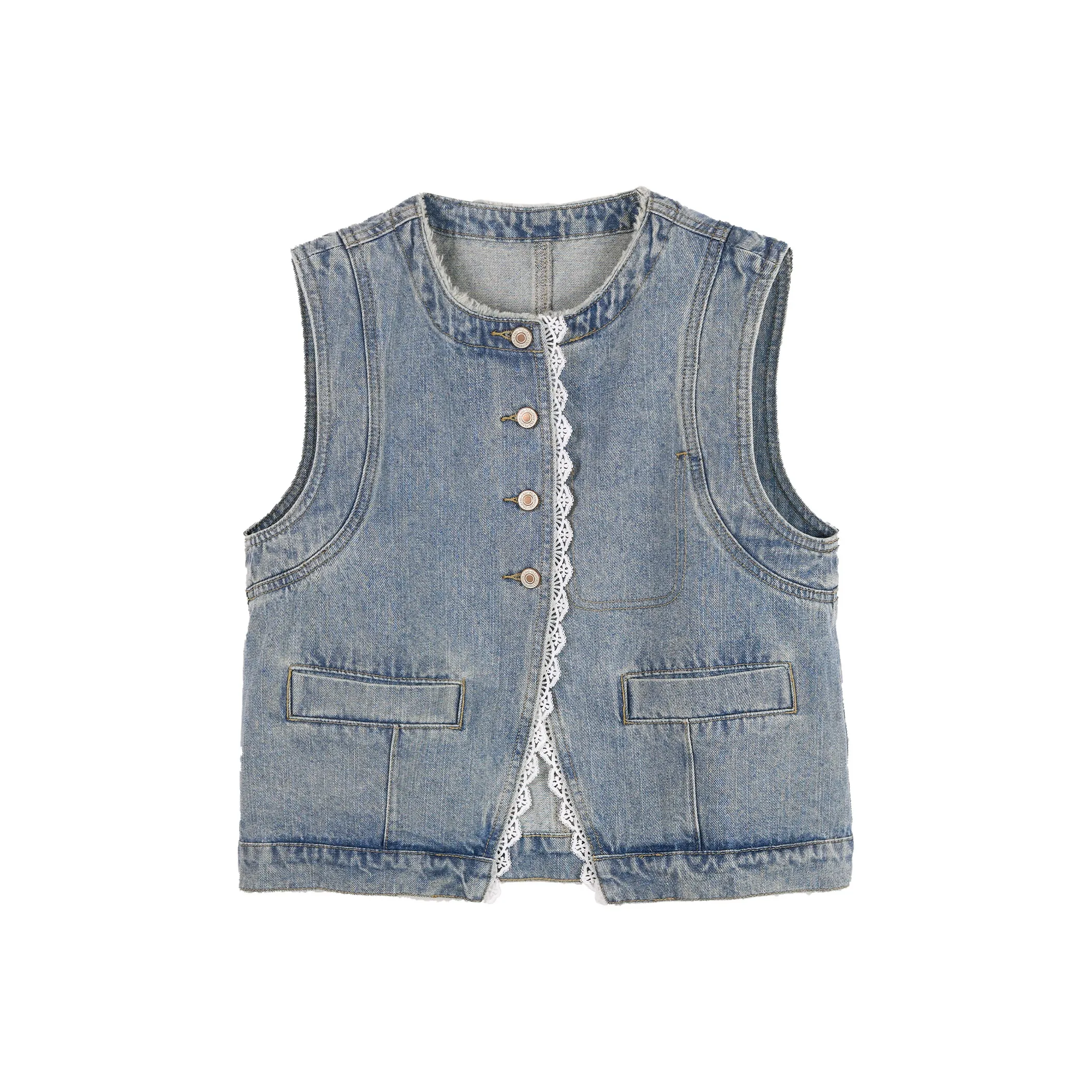 TOUCH Светло-Синие Женские Жилеты