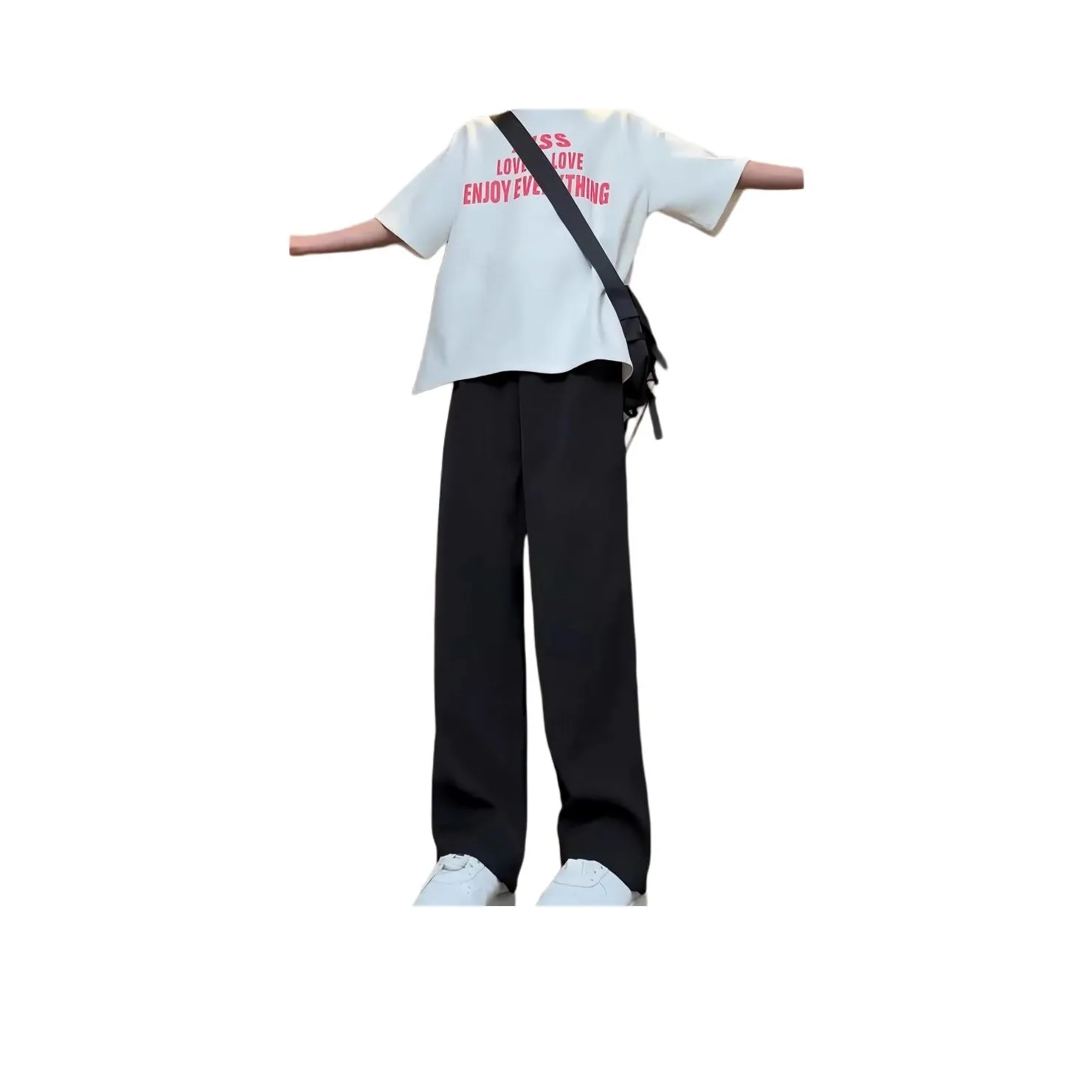 MORii Черные Унисекс Брюки для работы