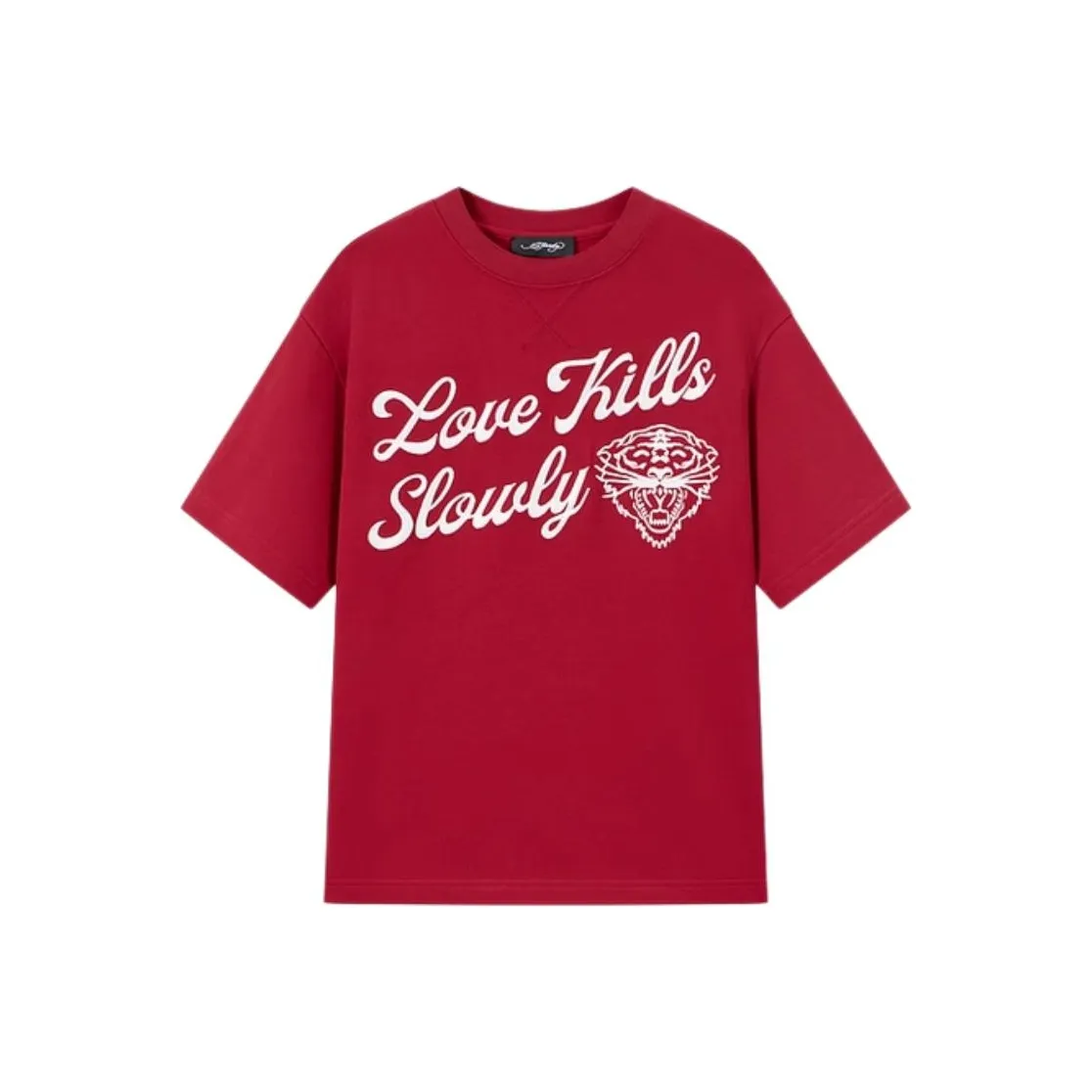 Ed Hardy Китайский Красный Женские T-рубашки