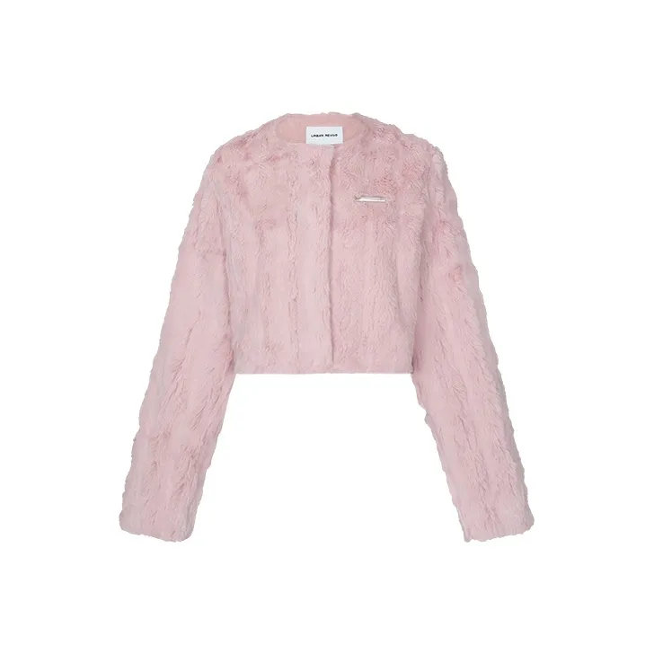 URBAN REVIVO Женская меховая одежда для женщин