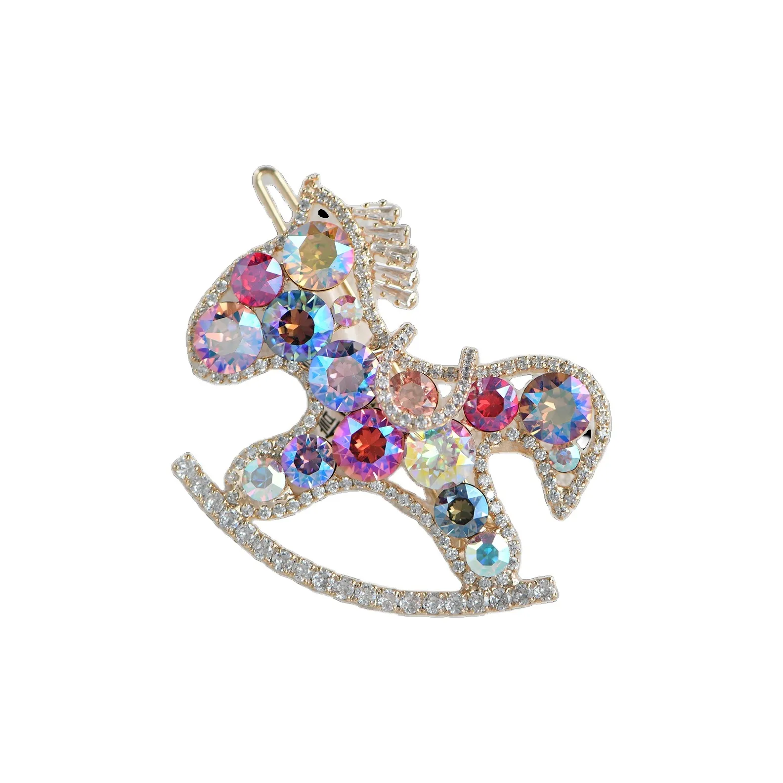 Hyacinth Stone Language Кристалл Swarovski Заколки для волос Женские