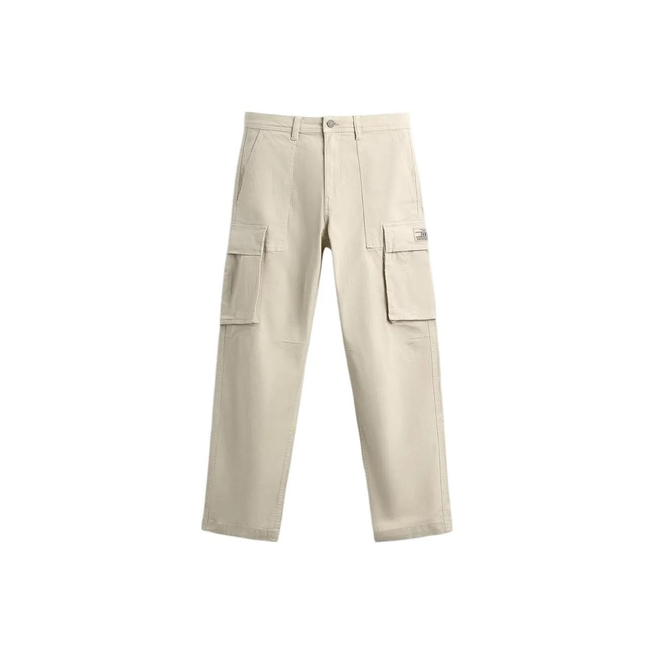 ZARA Бежевые Мужские Карго Брюки