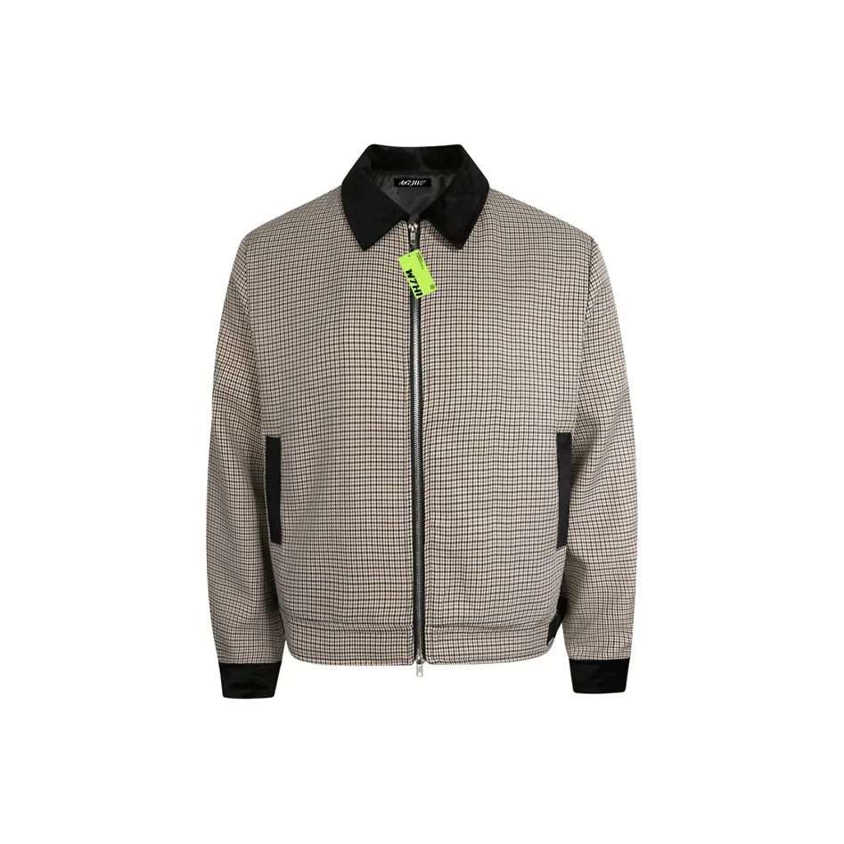 W7H1 Гусиная лапка Унисекс Куртки