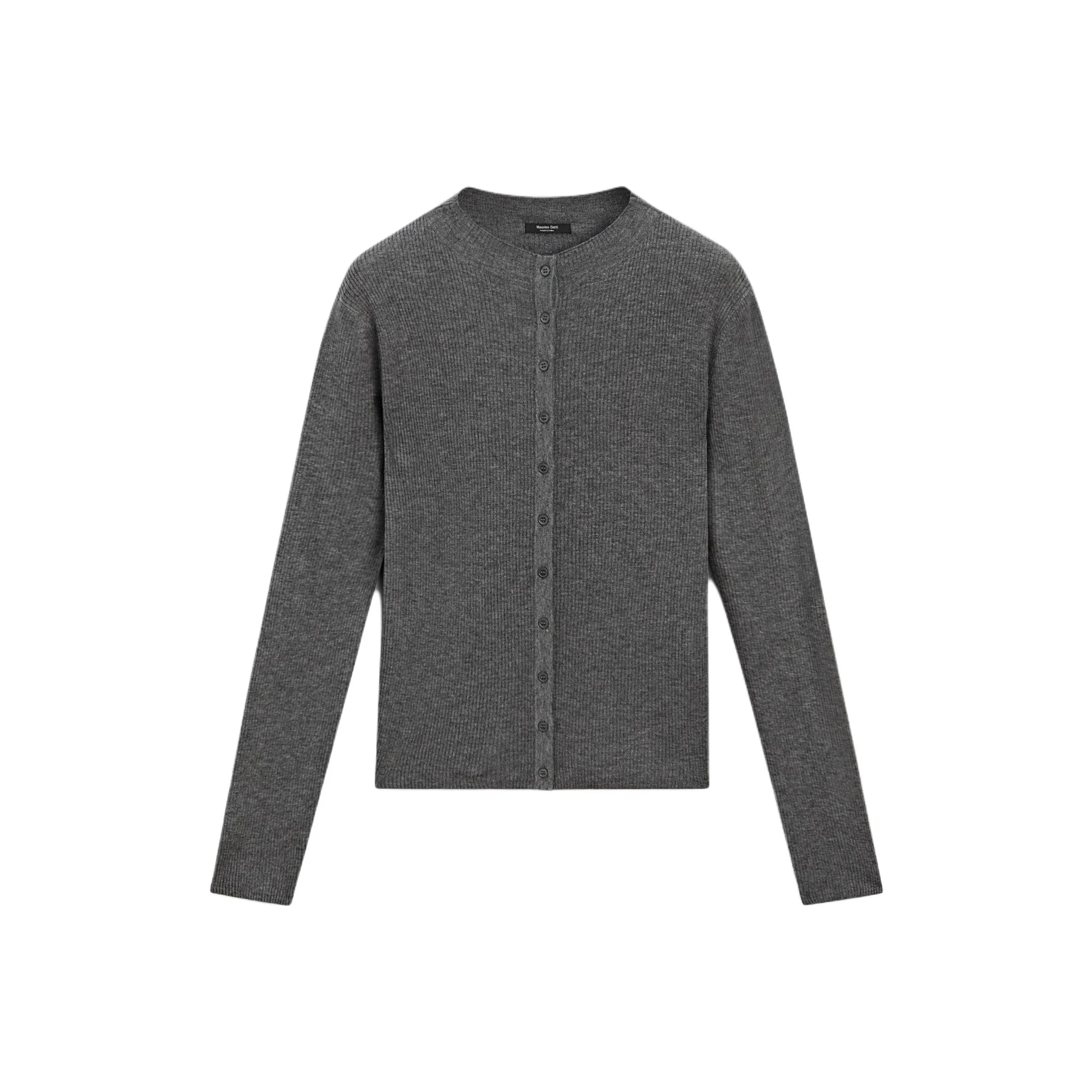 Massimo Dutti Серый Женский Трикотаж