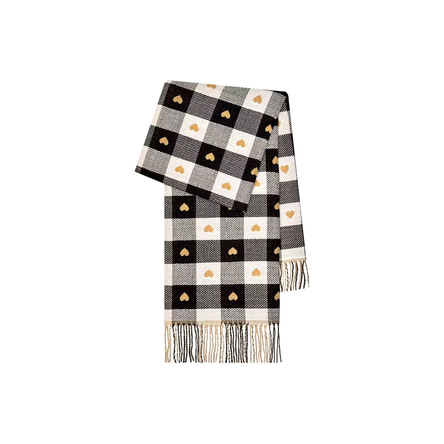 Miniso Полиэстер Трикотаж Шарфы Унисекс