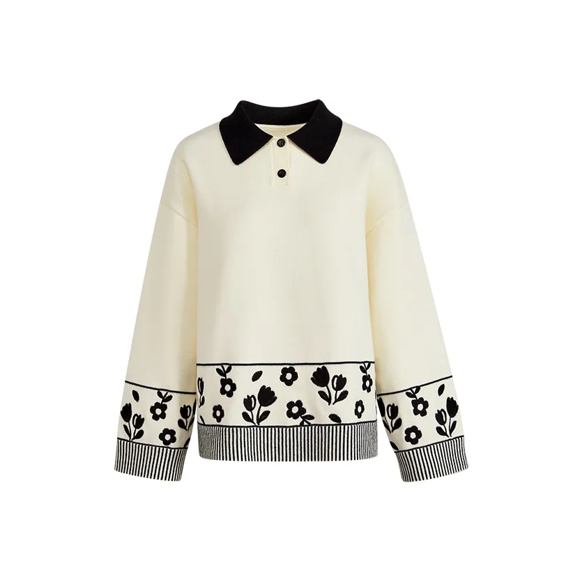 KUOSE Белый Женский Свитер